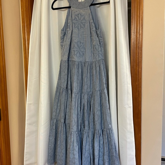 Decosta Eyelet Halterneck Dress by Joie - Picture 2 of 5